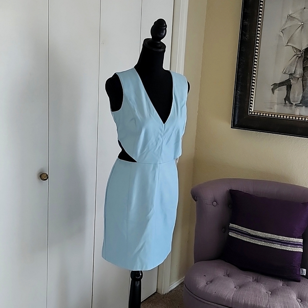 Ladies Faux Leather Dress